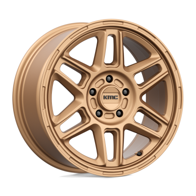 KMC - KMC Wheels KM716 NOMAD 17x8 5x4.5 38mm Matte Bronze; KM71678012638