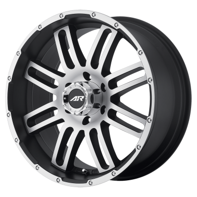 American Racing - American Racing AR901 18x9 6x5.5 20mm Machined & Black Matte; AR90189060520