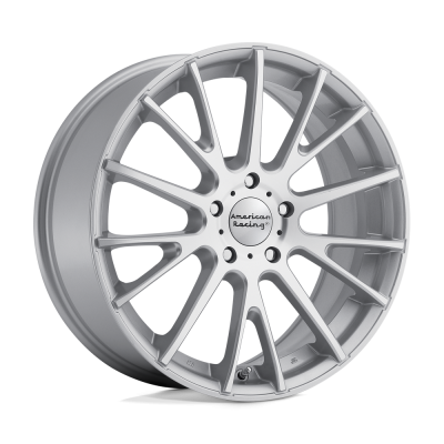 American Racing - American Racing AR904 16x7 5x115 40mm Silver/Machined; AR90467015440