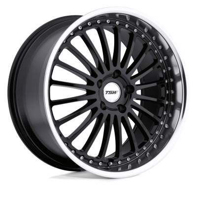 TSW - TSW Wheels SILVERSTONE 18x9.5 5x4.5 20mm Gloss Black/Mirrored; 1895SIL205114B76