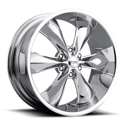 Foose 1PC - Foose Wheels F137 LEGEND SIX 22x9.5 6x135 35mm Chrome; F137229589+35