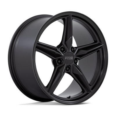 Foose 1PC - Foose Wheels F175 CF8 19x9.5 5x120 45mm Matte Black; F175199513+45
