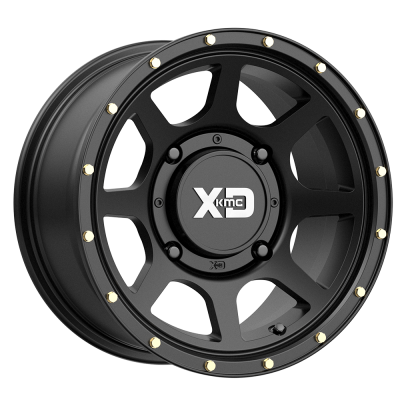 XD Powersports - XD Wheels XS134 ADDICT 2 15x6 4x110 38mm Satin Black; XS13456040738