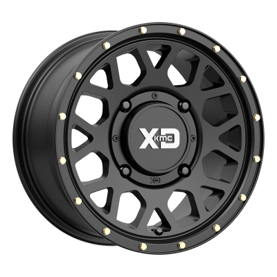 XD Powersports - XD Wheels XS135 GRENADE 14x10 4x137 0mm Satin Black; XS13541048700