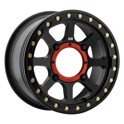 XD Powersports - XD Wheels XS234 ADDICT 2 BEADLOCK 14x7 4x110 38mm Satin Black; XS23447040738