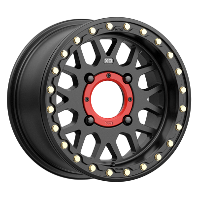 XD Powersports - XD Wheels XS235 GRENADE BEADLOCK 15x6 4x110 38mm Satin Black; XS23556040738