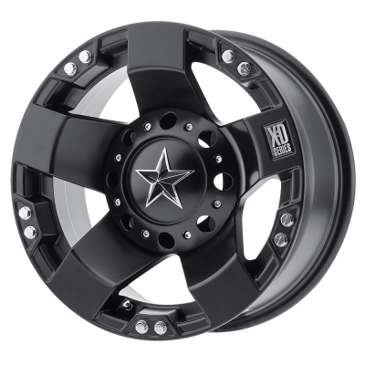 XD Powersports - XD Wheels XS775 ROCKSTAR 14x7 4x110 0mm Satin Black; XS77547040700