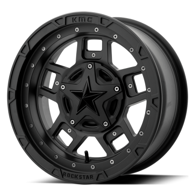 XD Powersports - XD Wheels XS827 RS3 16x7 4x137 0mm Satin Black; XS82767048700