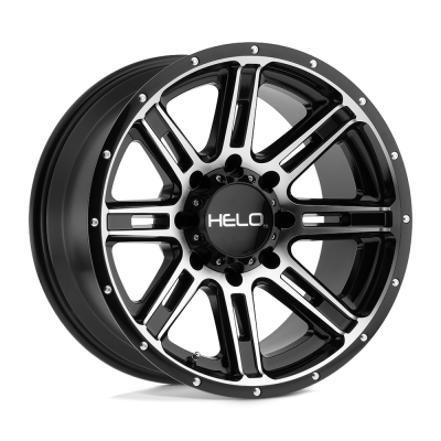 Helo - Helo Wheels HE900 18x9 8x6.5 0mm Gloss Black/Machined; HE90089080500