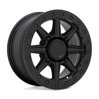 Black Rhino Hard Alloys - UTV - Black Rhino Wheels WEBB UTV BEADLOCK 15x7 4x137 51mm Black; 1570WBB514136M06