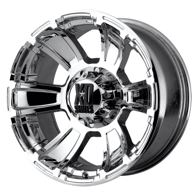 XD - XD Wheels XD796 REVOLVER 20x9 6x5.5 18mm Chrome; XD79629068218