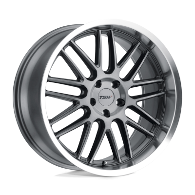 TSW - TSW Wheels AVALON 18x8.5 5x120 35mm Gunmetal/Brushed Gunmetal; 1885AVA355120G76