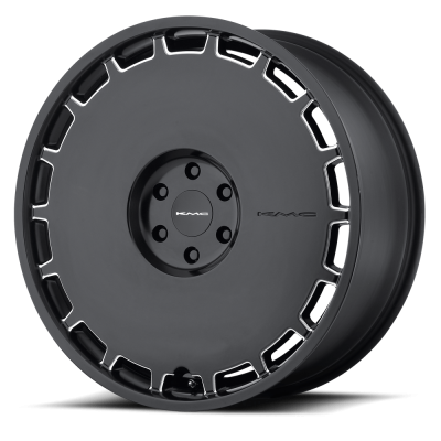 KMC Wheels - KMC Wheels KM689 SKILLET 22x9 Blank 38mm Black Matte & Machined; KM68922900938