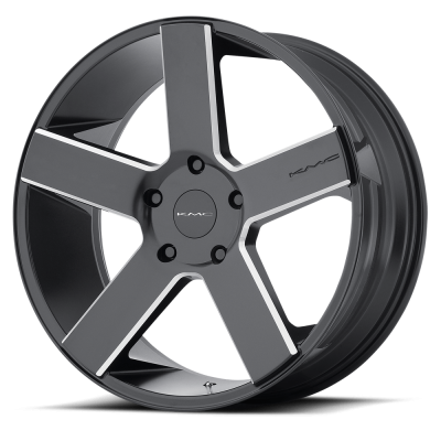 KMC Wheels - KMC Wheels KM690 MC 5 26x9.5 Blank 30mm Black Matte & Machined; KM69026900930