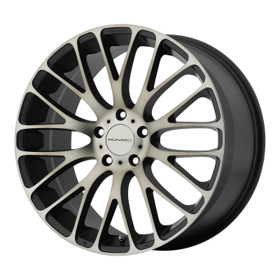 KMC Wheels - KMC Wheels KM693 MAZE 18x8 5x112 40mm Black; KM69388056740