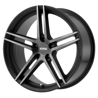 KMC Wheels - KMC Wheels KM703 MONOPHONIC 18x9.5 5x4.5 35mm Black; KM70389512535