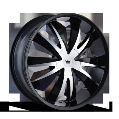 Mazzi - Mazzi Wheels 337 EDGE 18x7.5 5x100/4.5 40mm Machined & Black Gloss; 337-8703B