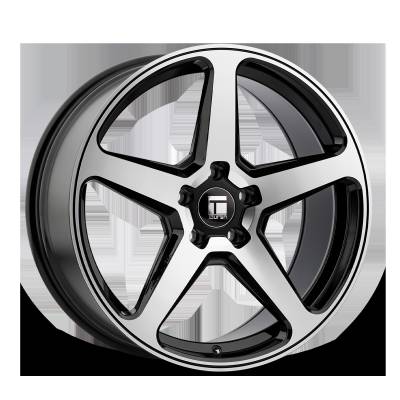 Touren - Touren Wheels 3296 TF96 20x9 5x112 35mm Machined & Black Gloss; 3296-2945MB35