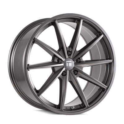 Touren - Touren Wheels 3502 TF02 20x9 5x4.5 35mm Gray Gloss; 3502-2965GT35