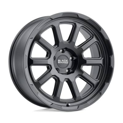 Black Rhino Hard Alloys - Black Rhino Wheels CHASE 20x9 6x4.5 12mm Matte Black; 2090CHS126114M76