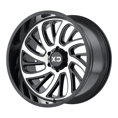 XD - XD XD826 SURGE 20x10 6x135 -24mm Gloss Black With Machined Face; XD82621063524N