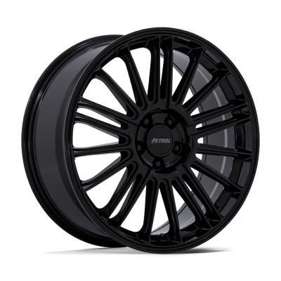 Petrol - Petrol Wheels PE001 P1D 20x8.5 5x120 35mm Black Gloss; PE001BX20855235