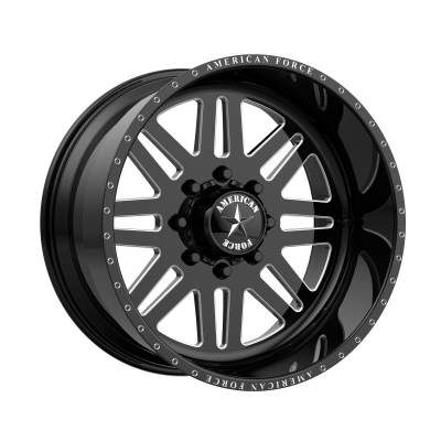 American Force - American Force AFW 09 LIBERTY SS 26x16 8x6.5 -101mm Black; AFTS09D22-2-20