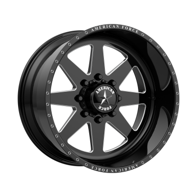 American Force - American Force AFW 11 INDEPENDENCE SS 26x16 8x6.5 -101mm Black; AFTS11D22-2-20