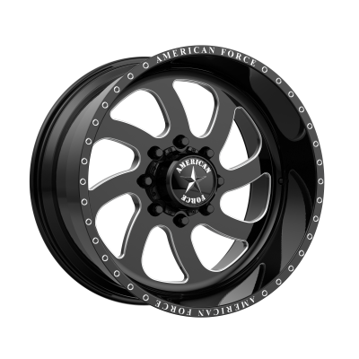 American Force - American Force AFW 76 BLADE SS 26x16 8x6.5 -101mm Black; AFTS76RD22-2-20