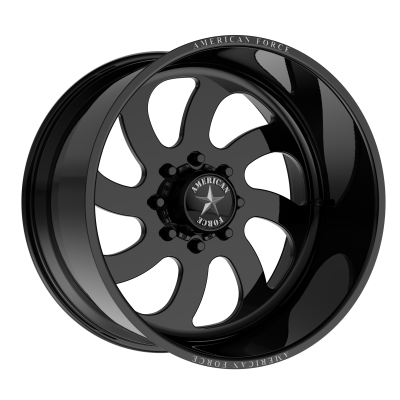 American Force - American Force AFW 76 BLADE SS 26x16 6x5.5 -101mm Black; AFTS76RR78-2-20