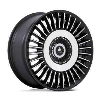 Asanti Black - Asanti Wheels AB040 TIARA 20x10.5 5x4.25/112 45mm Satin Black; AB040MD20052245