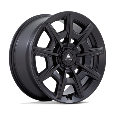 Asanti Black - Asanti Wheels AB041 ESQUIRE 22x9 5x4.25/4.5 38mm Stain Black; AB041MB22900138