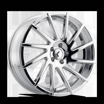 Kraze - Kraze Wheels KR181 SPINNER 22x8.5 5x115 15mm Chrome; KR181-22864C15