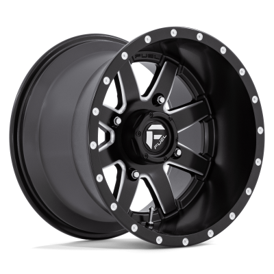 Fuel UTV - Fuel Off Road D538 MAVERICK 15x10 4x156 0mm Matte Black/Milled; D5381500A555