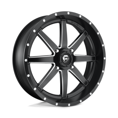Fuel UTV - Fuel Off Road D538 MAVERICK 16x7 4x110 13mm Matte Black/Milled; D5381670A444