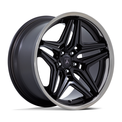 Asanti Black - Asanti Wheels AB046 DUKE 20x9 5x120 15mm Satin Black; AB046MT20905215