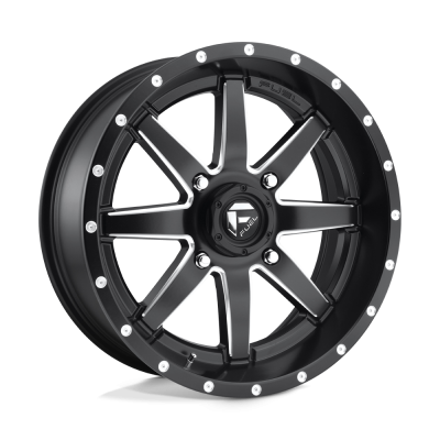 Fuel UTV - Fuel Off Road D538 MAVERICK 18x7 4x156 13mm Matte Black/Milled; D5381870A544