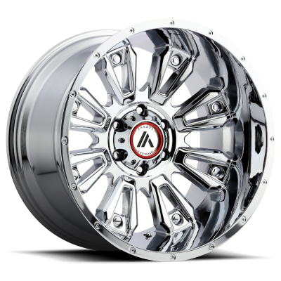 Asanti Off Road - Asanti Wheels AB808 BLACKHAWK 20x9 5x5.0 -12mm Chrome; AB808-20905012NCH