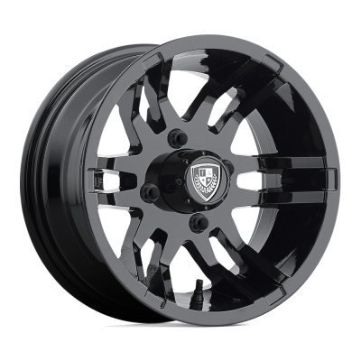 Fairway Alloys - Fairway Alloys FA139 FLEX 12x6 4x4.0 -23mm Gloss Black; FA-139-B