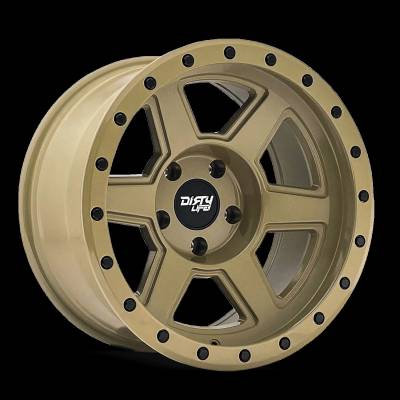 Dirty Life - Dirty Life Wheels 9315 COMPOUND 17x9 8x6.5 -38mm Tan Matte; 9315-7981DS38