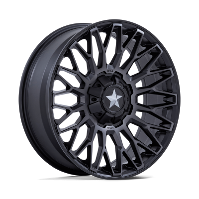 MSA Offroad Wheels - MSA Wheels M50 CLUBBER 22x7 4x137/156 0mm Matte Black; MA050MT22704A00