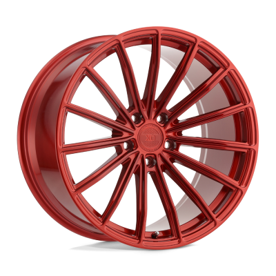 XO - XO Wheels LONDON 22x10.5 5x112 20mm Candy Red; 2205LDN205112R66