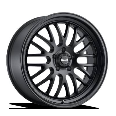 Ridler - Ridler Wheels 607 20x10.5 5x4.5 40mm Black Matte; 607-2165MB