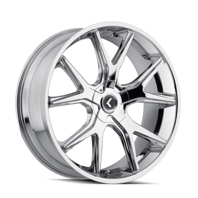 Kraze - Kraze Wheels KR146 SPLTZ 26x10 5x115/120 18mm Chrome; KR146-26118C18