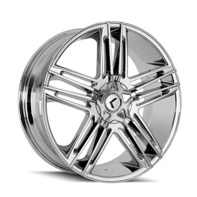 Kraze - Kraze Wheels KR157 HELLA 18x8 5x112/4.5 40mm Chrome; KR157-8807C40