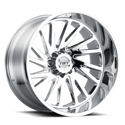 Tuff - Tuff Wheels T2A 26x14 8x6.5 -72mm Chrome; 2614T2A-28165C22R