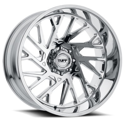 Tuff - Tuff Wheels T4B 26x14 8x6.5 -72mm Chrome; 2614T4B-28165C25R