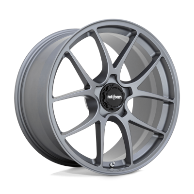 Rotiform - Rotiform Wheels R901 LTN 20x11 5x130 60mm Satin Titanium; R901201163+60T