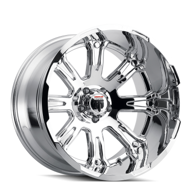 American Truxx - American Truxx AT154 BOMB 22x14 8x170 -76mm Chrome; AT154-22470C-76