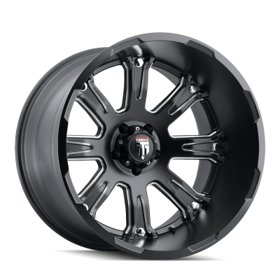 American Truxx - American Truxx AT154 BOMB 20x12 8x180 -44mm Black/Machined; AT154-2278M-44